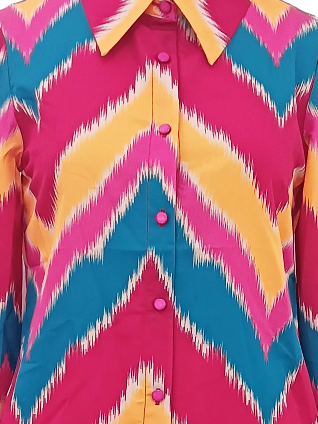 Zink London Women's Multi Geometric Top - Image 6