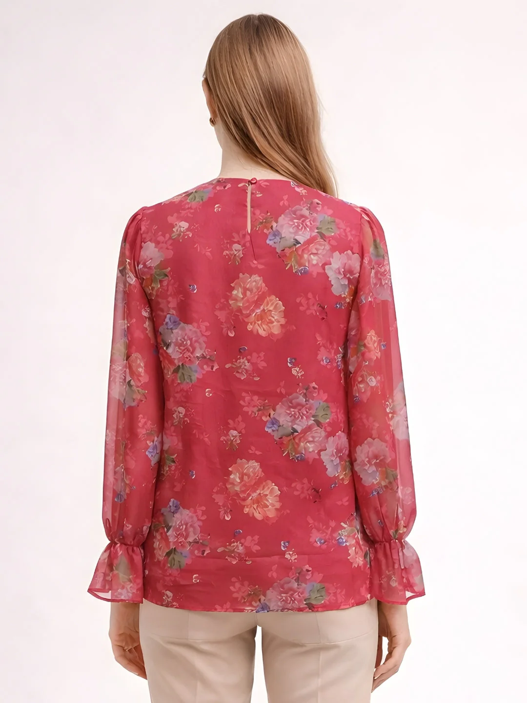 Multi Floral Top - Image 4