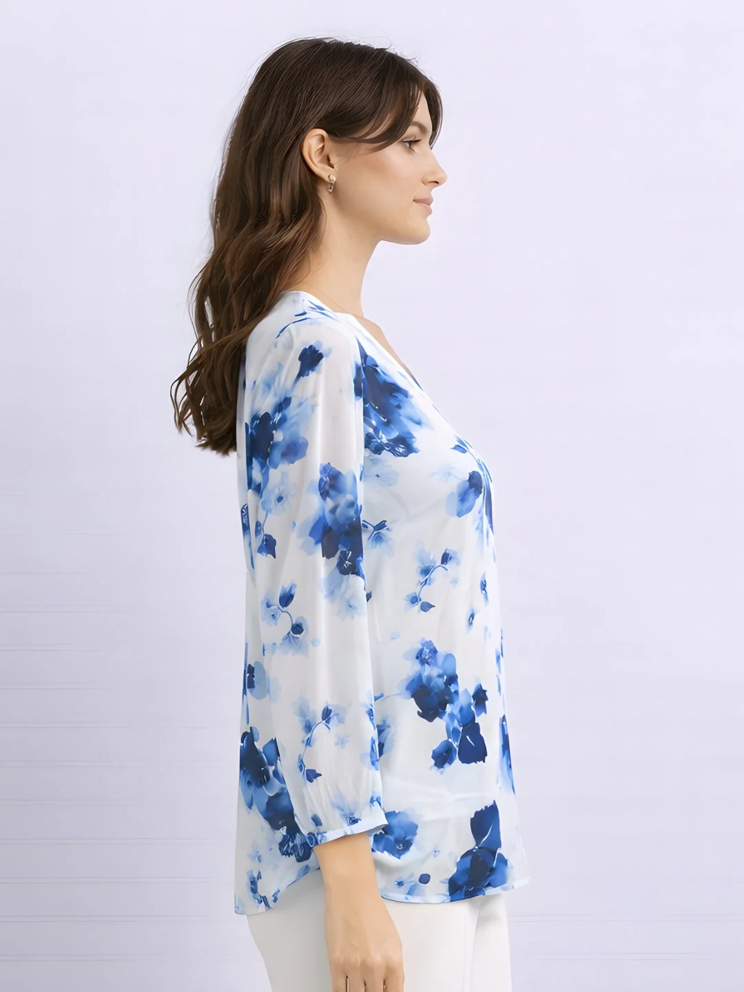 Multi Floral Top - Image 3