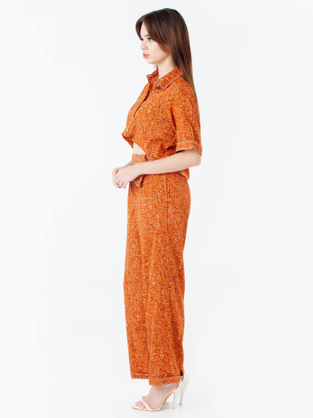 Abstract Printed Co-Ord Set - Image 3