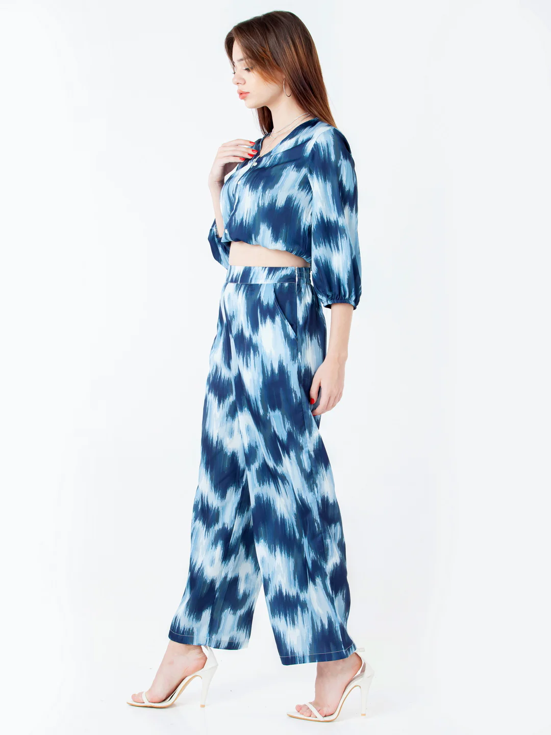 Abstract Printed Co-Ord Set - Image 3