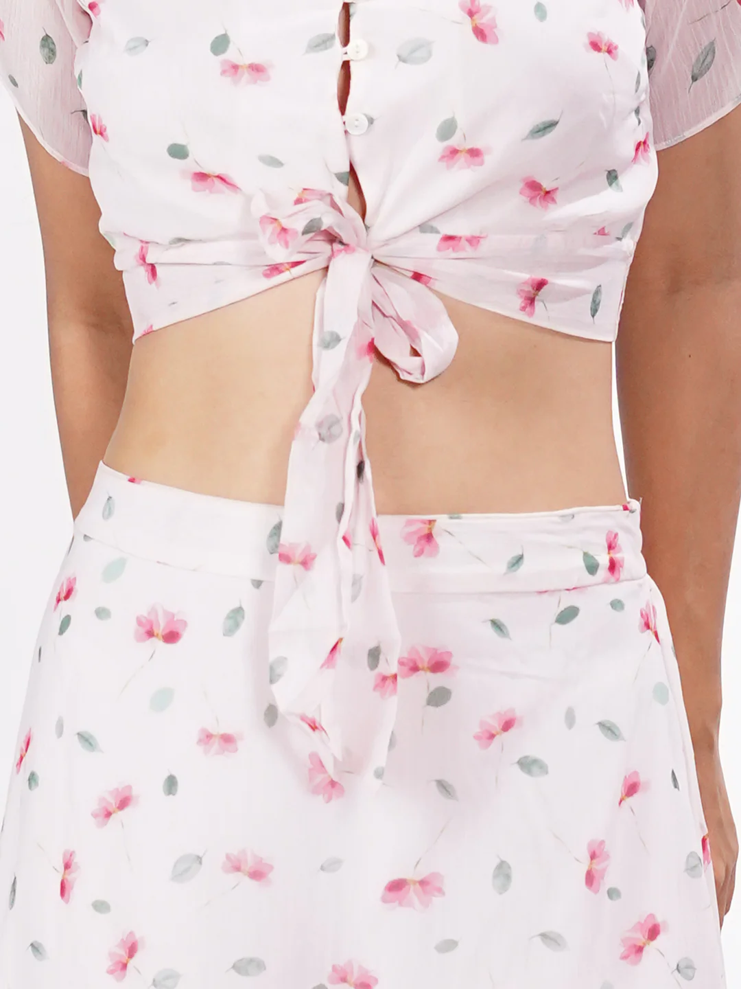 Pink Floral Co-Ord Set - Image 6