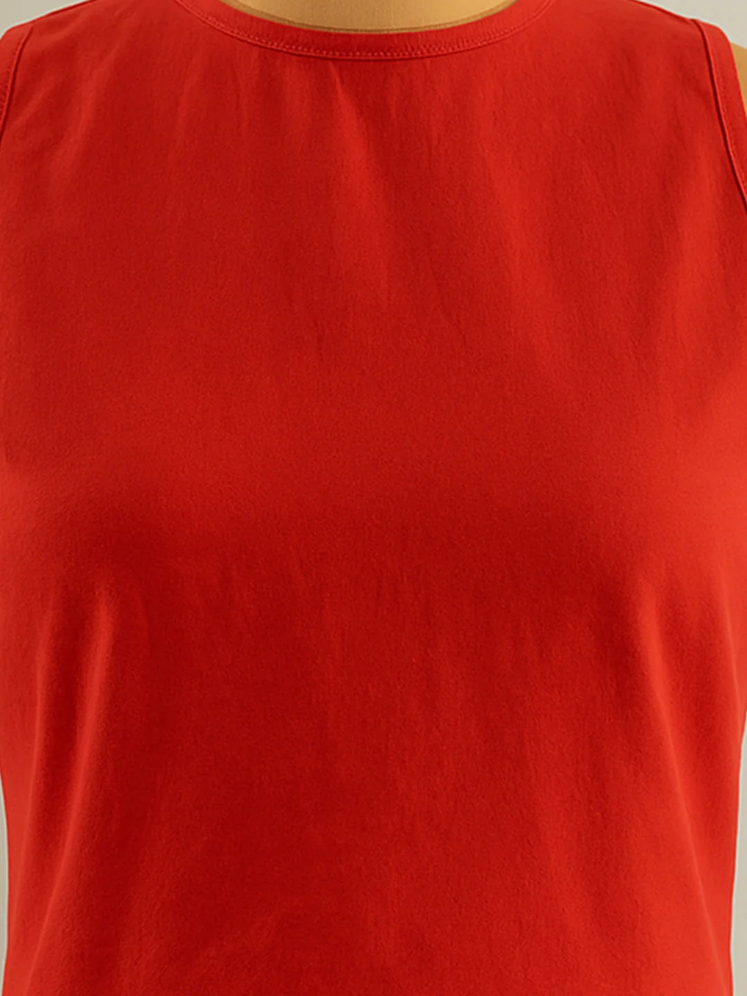 Maroon Solid Half Sleeves Top - Image 5