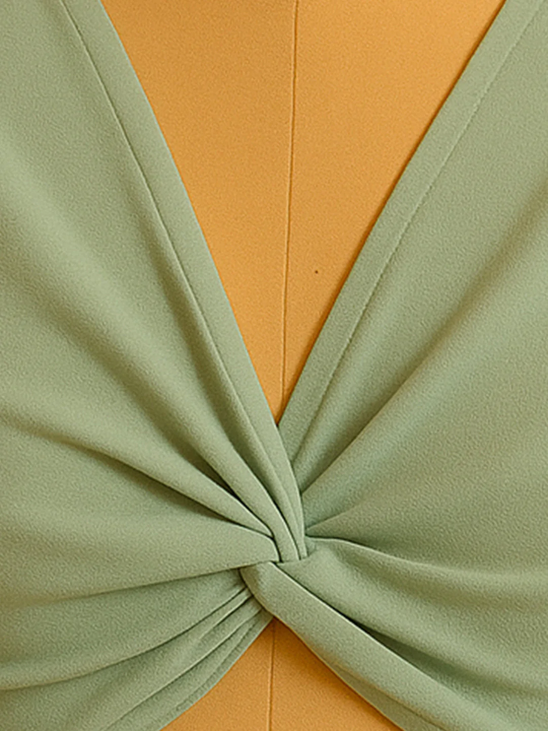 Teal Solid 3/4th Sleeves Top - Image 5