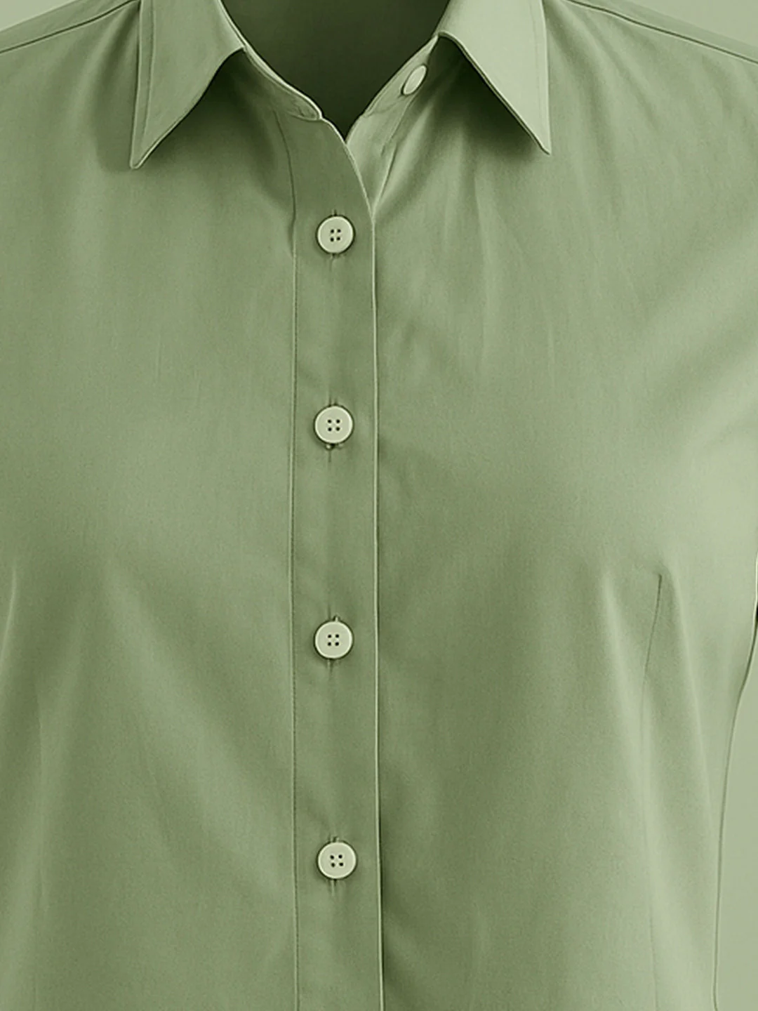 Teal Solid Half Sleeves Top - Image 5