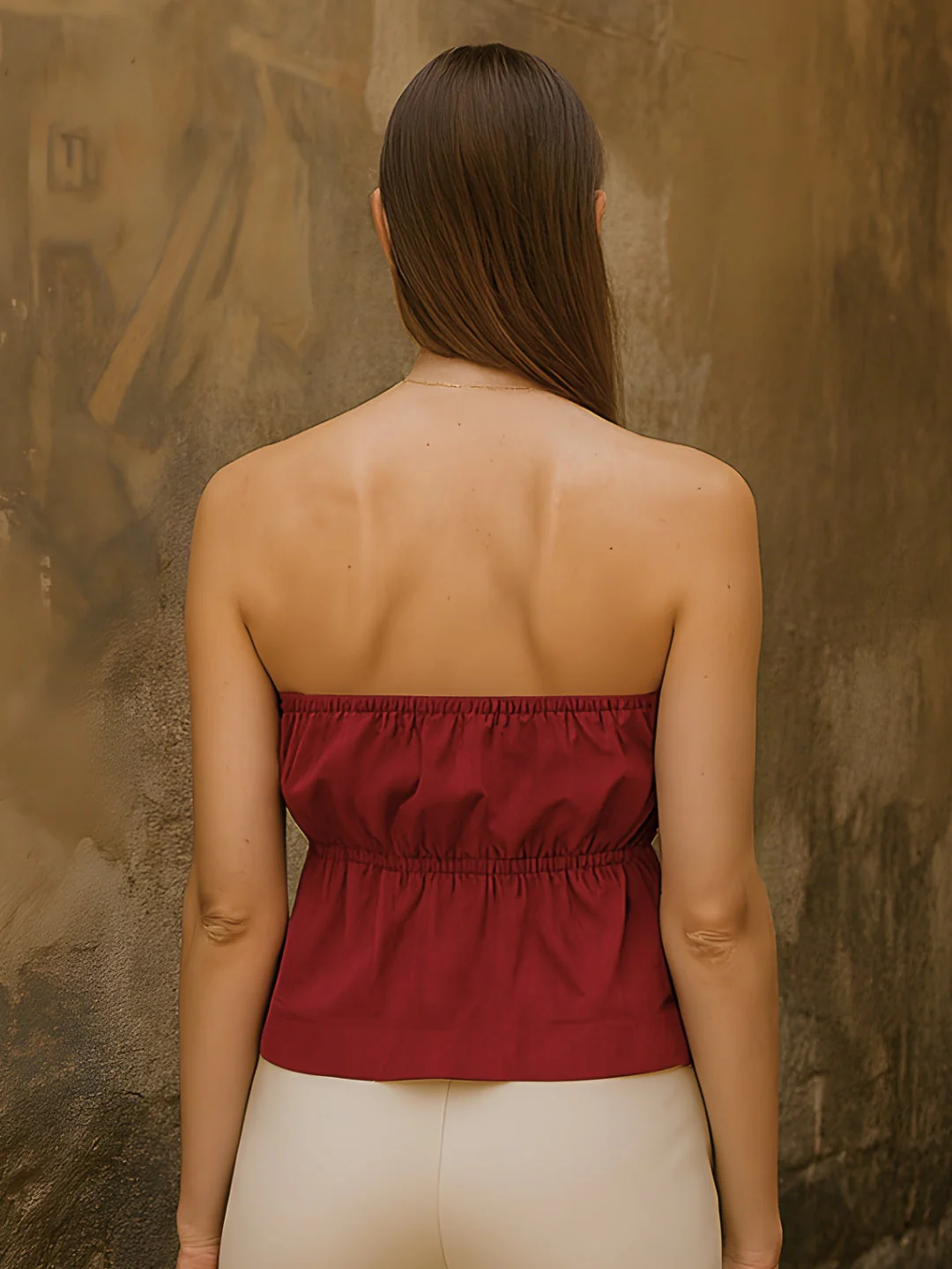 Magenta Solid Top - Image 4
