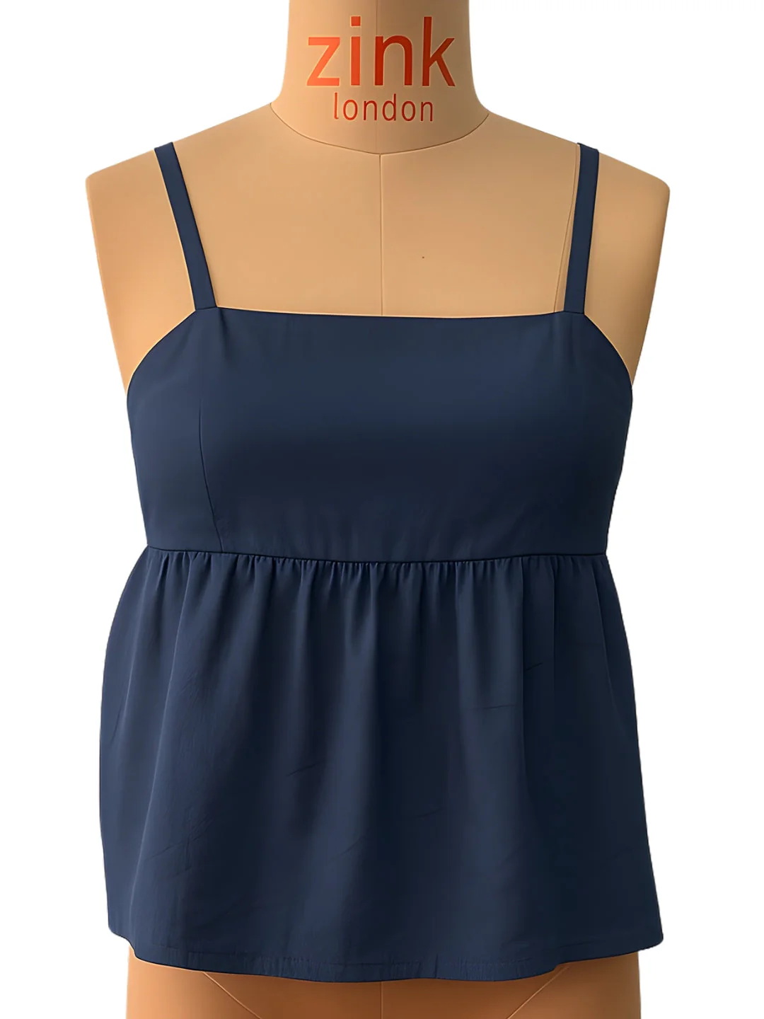 Navy Solid Top - Image 5