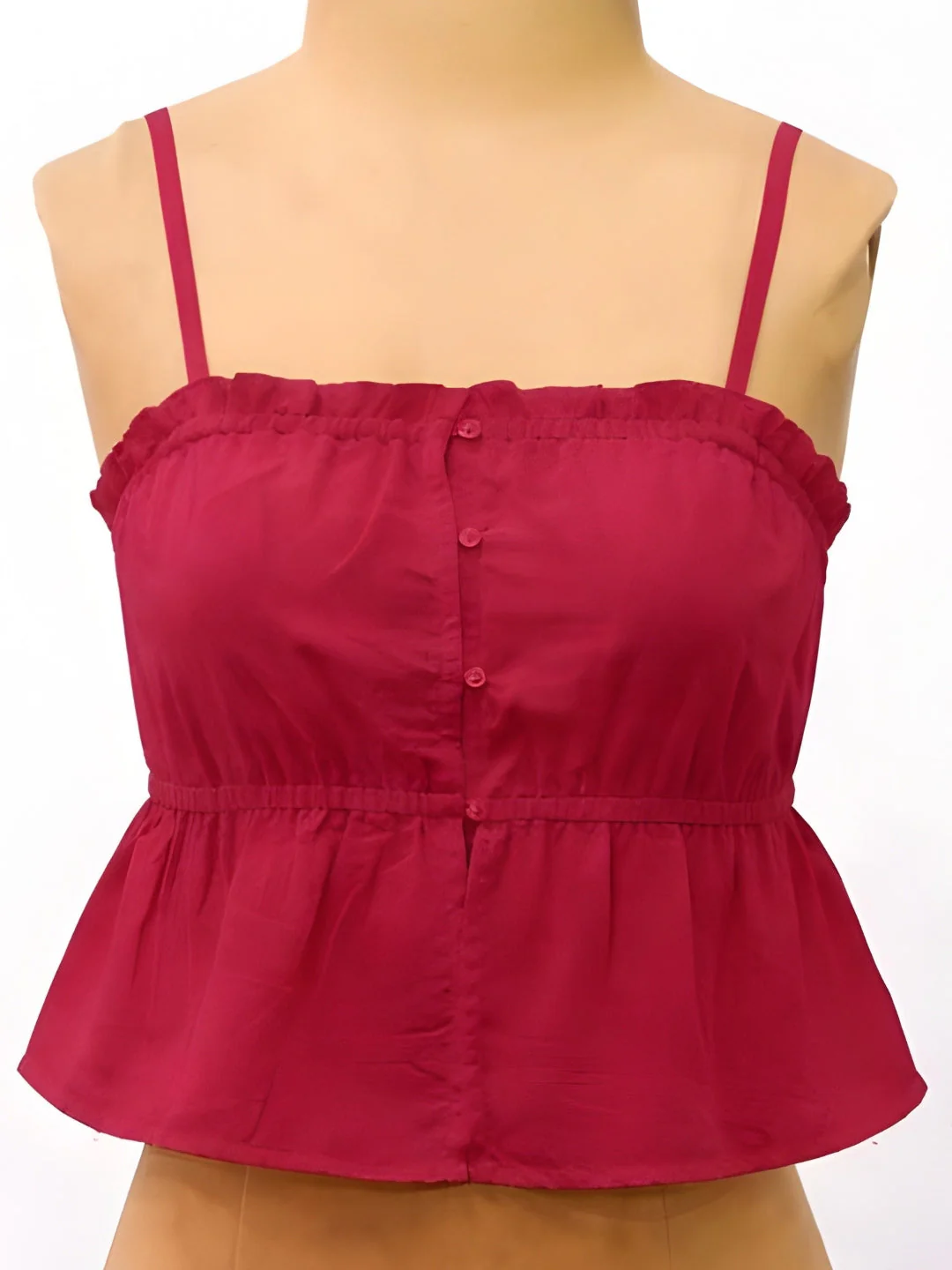 Magenta Solid Top - Image 5