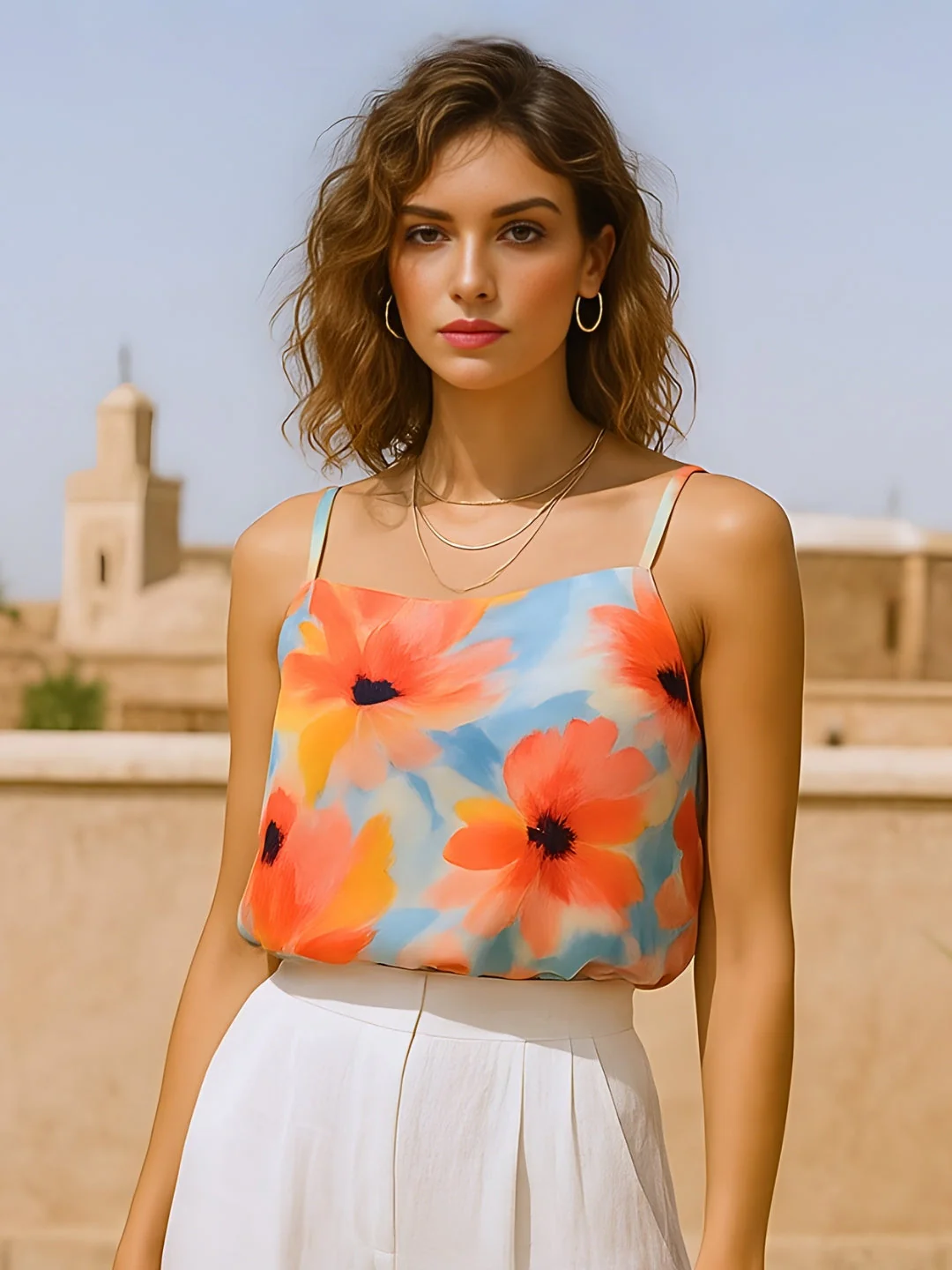 Multi Floral Top