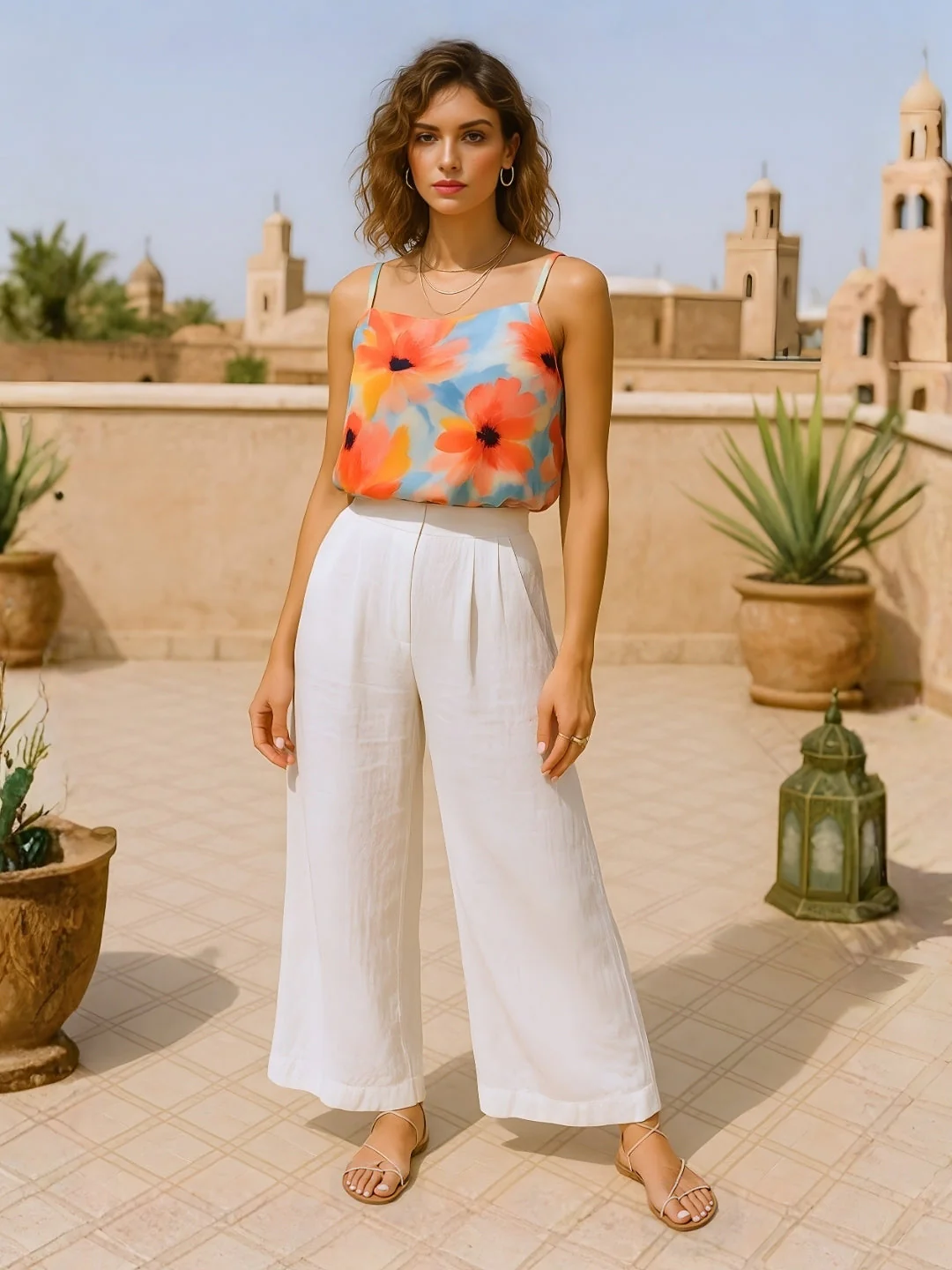 Multi Floral Top - Image 2