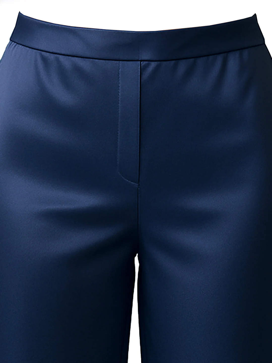 Navy Solid Trouser - Image 5