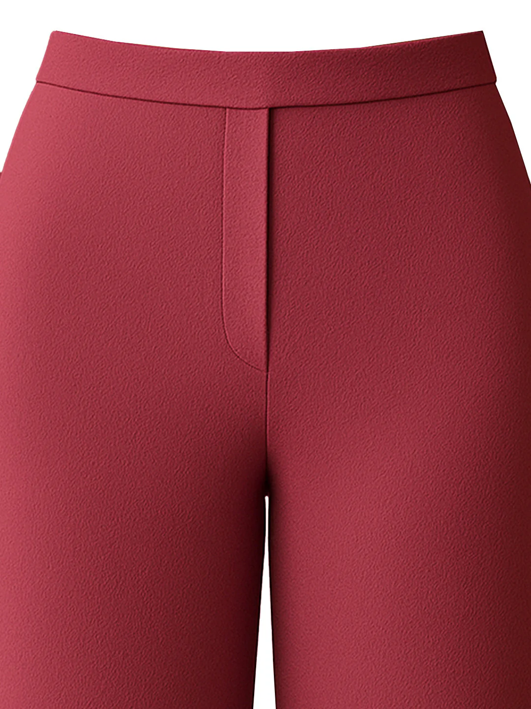 Magenta Solid Trouser - Image 5