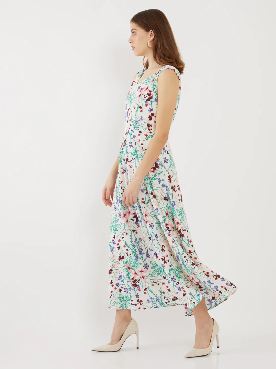 White Printed Maxi - Image 3