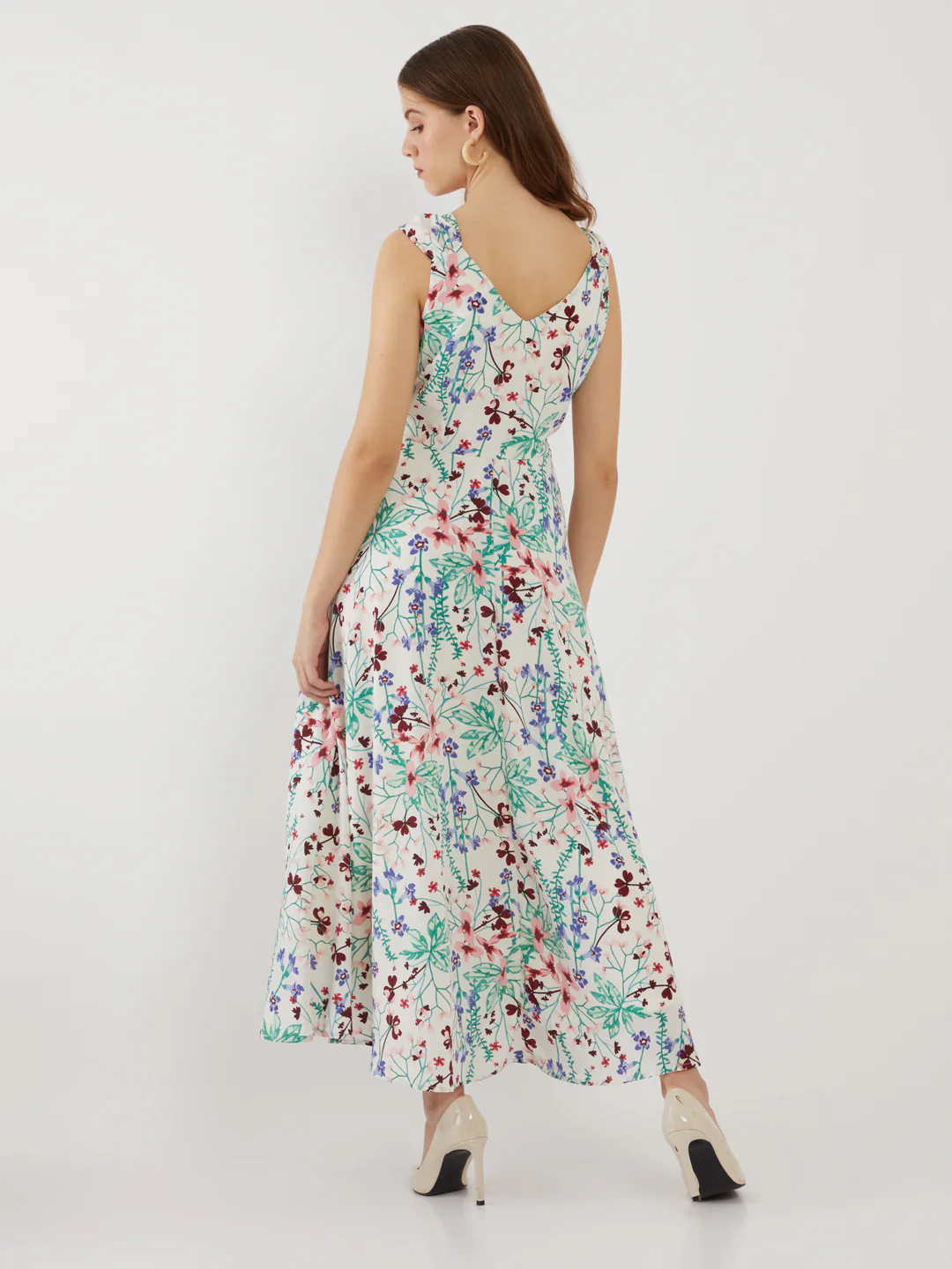White Printed Maxi - Image 4
