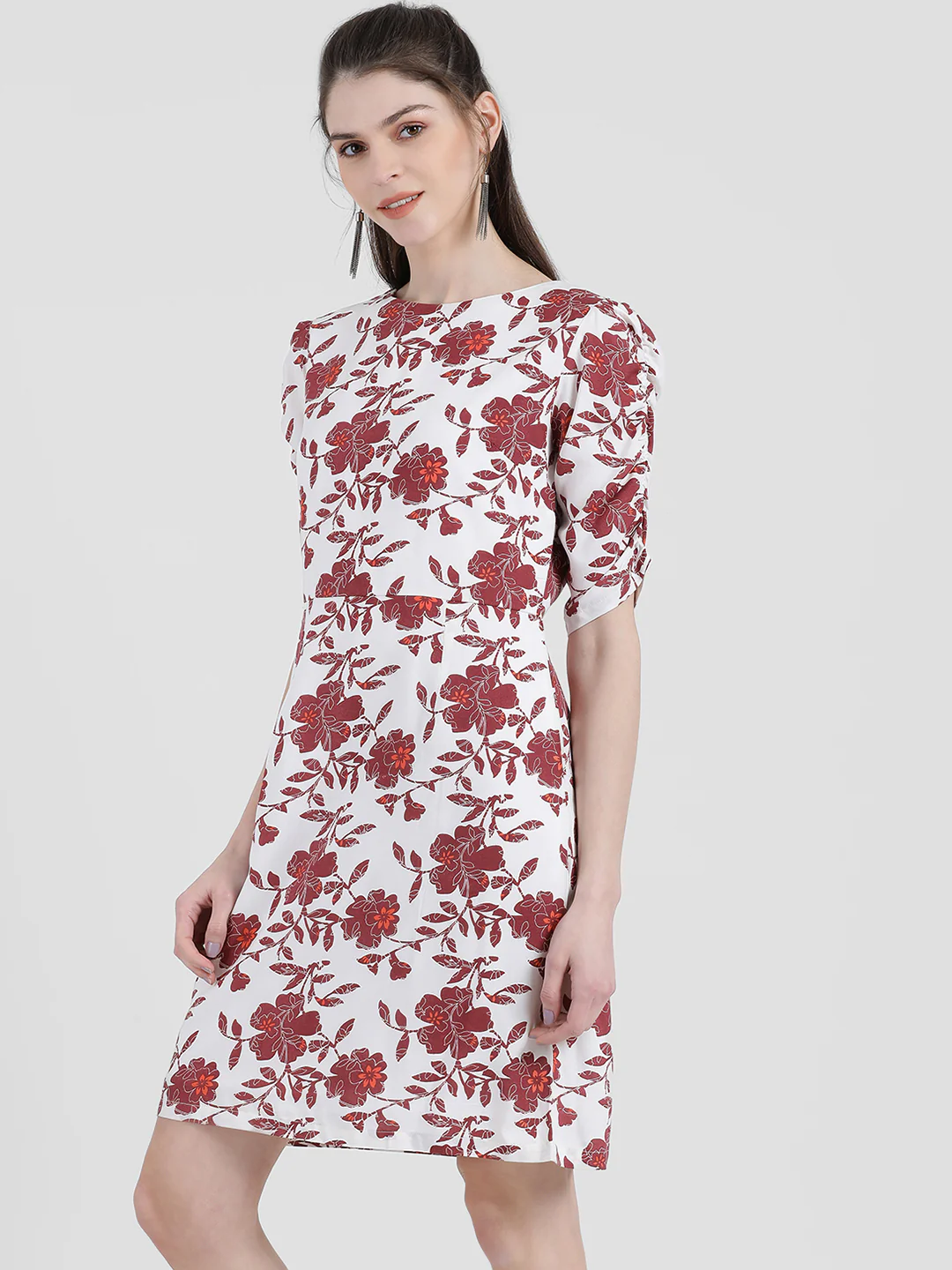 Printed Sheath Dress - Image 2