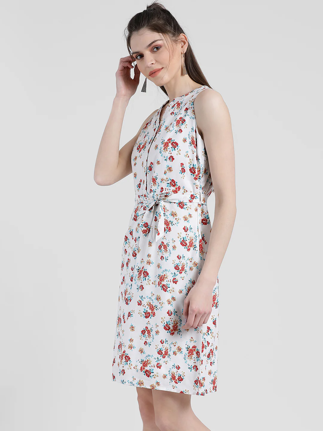 Printed Sheath Dress - Image 2