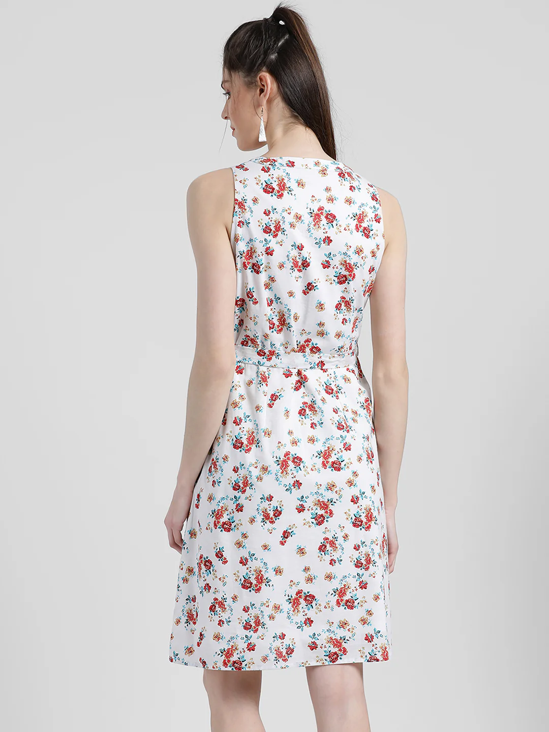 Printed Sheath Dress - Image 4