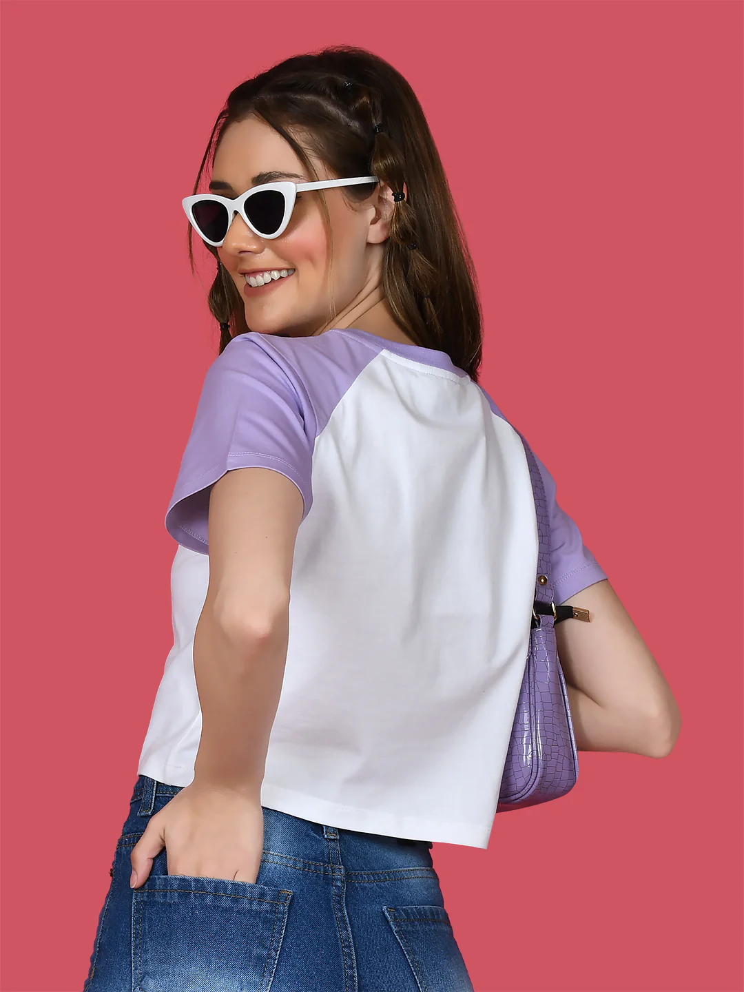 White Printed T-Shirt - Image 5
