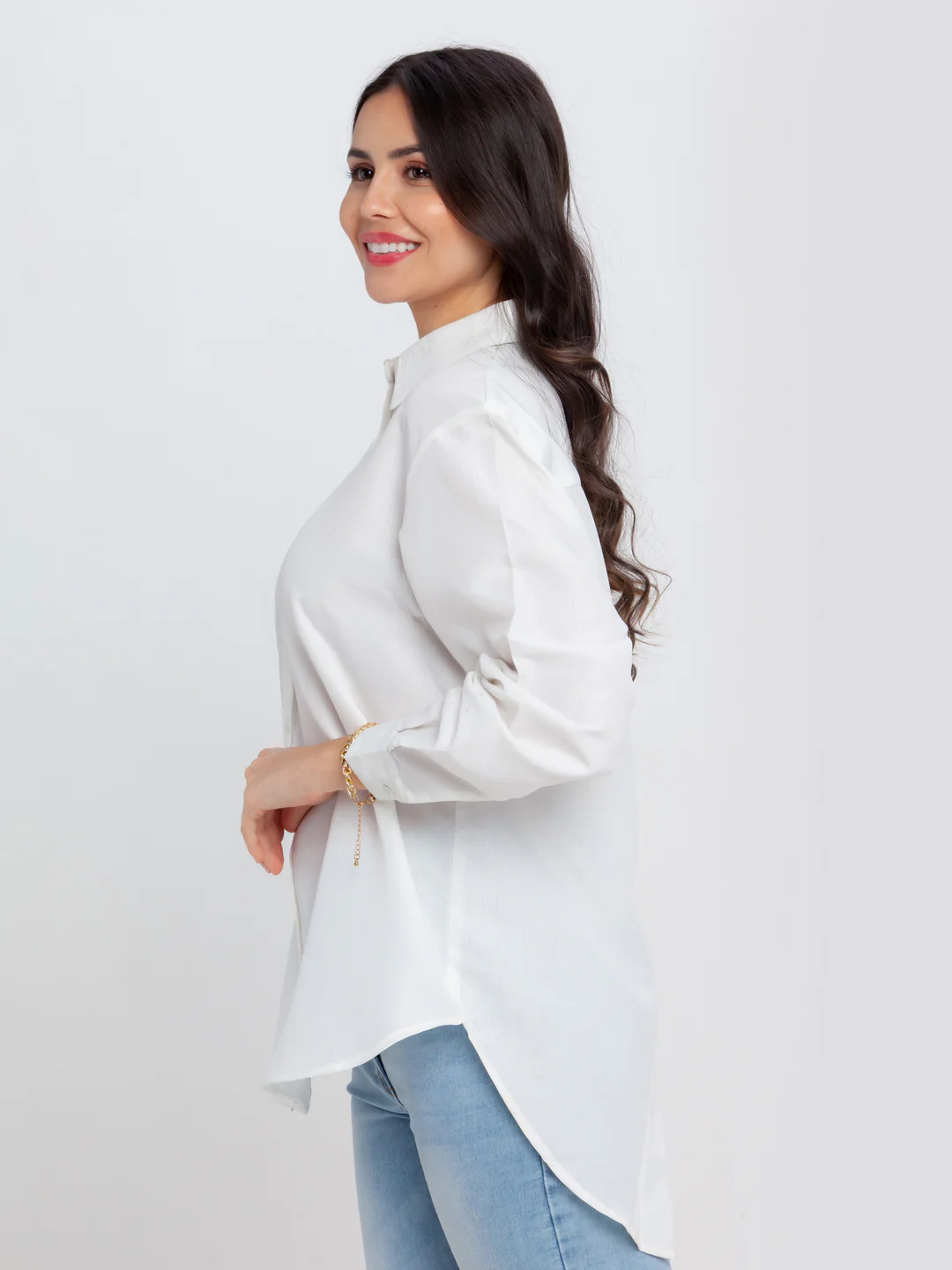 White Solid Top - Image 3