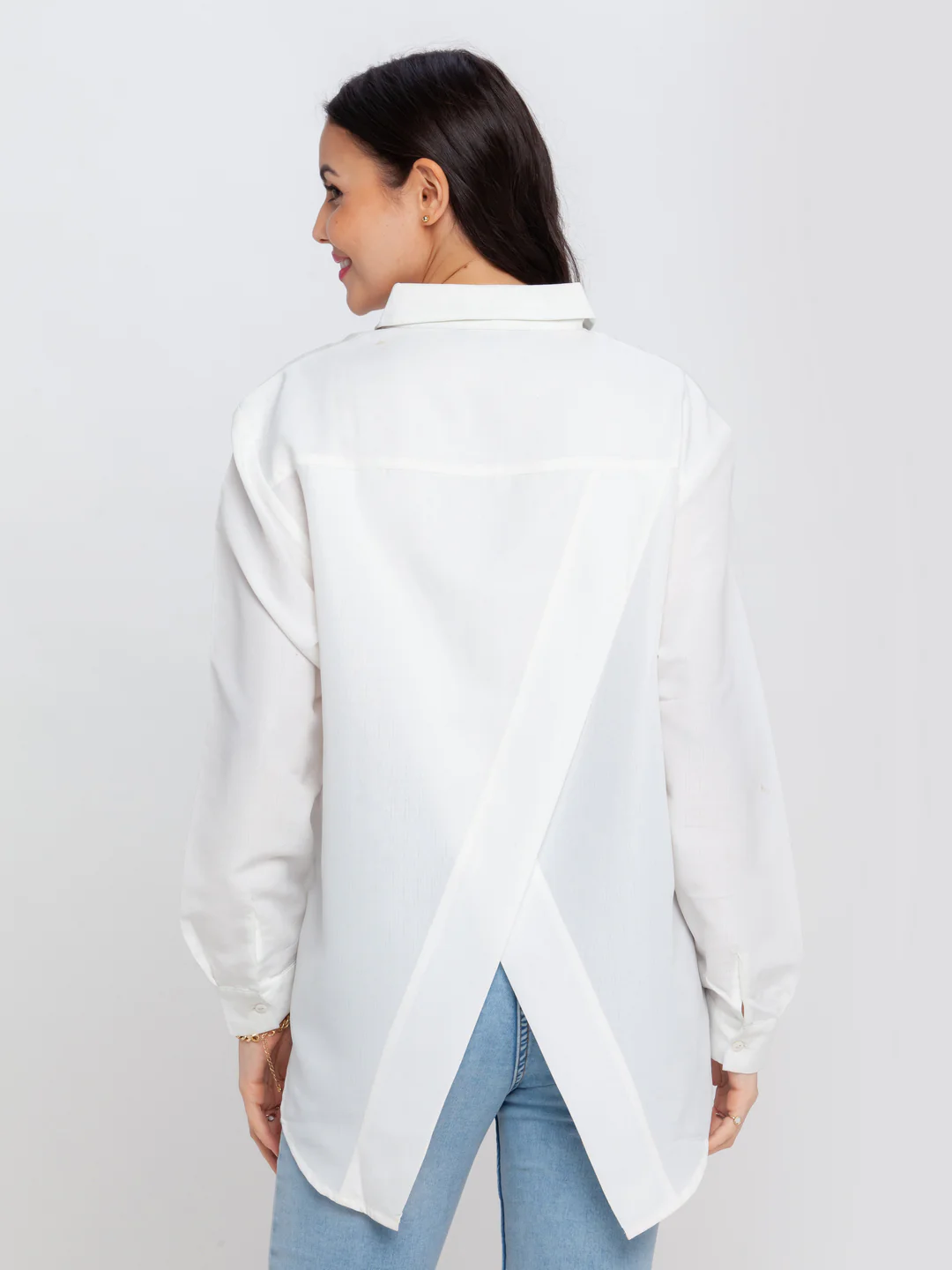 White Solid Top - Image 4