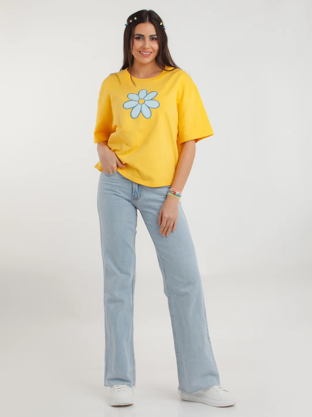Yellow Embroidered Top - Image 5