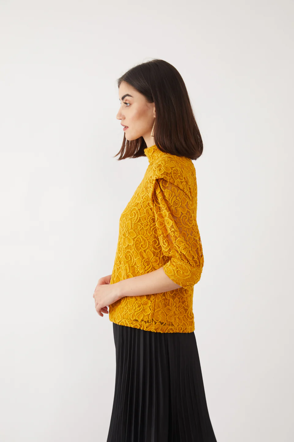 Yellow Lace Top - Image 3