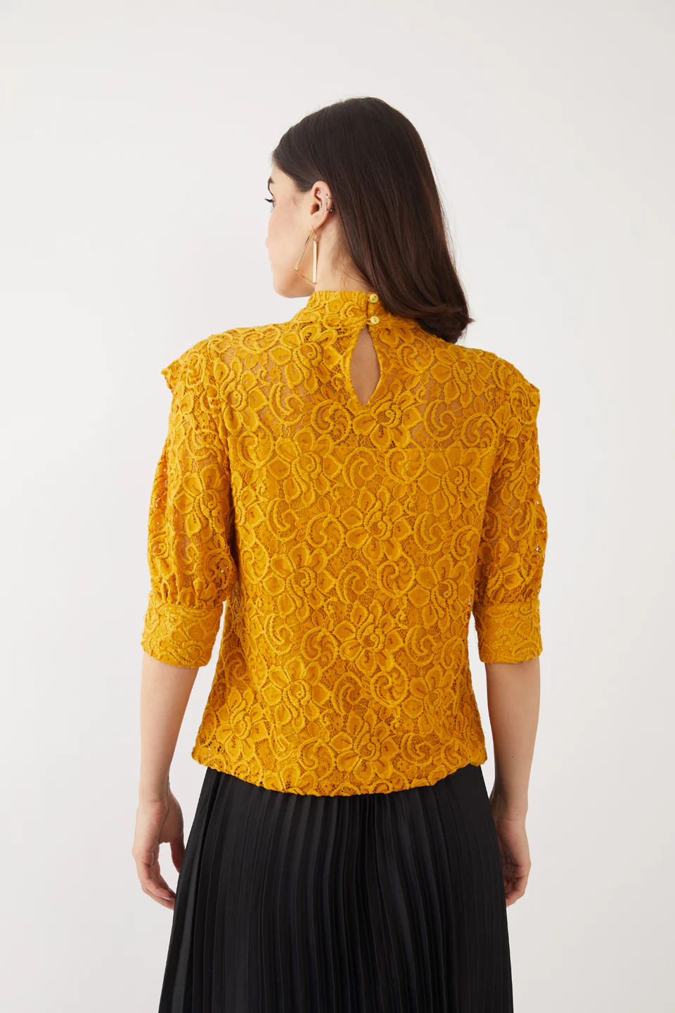 Yellow Lace Top - Image 4