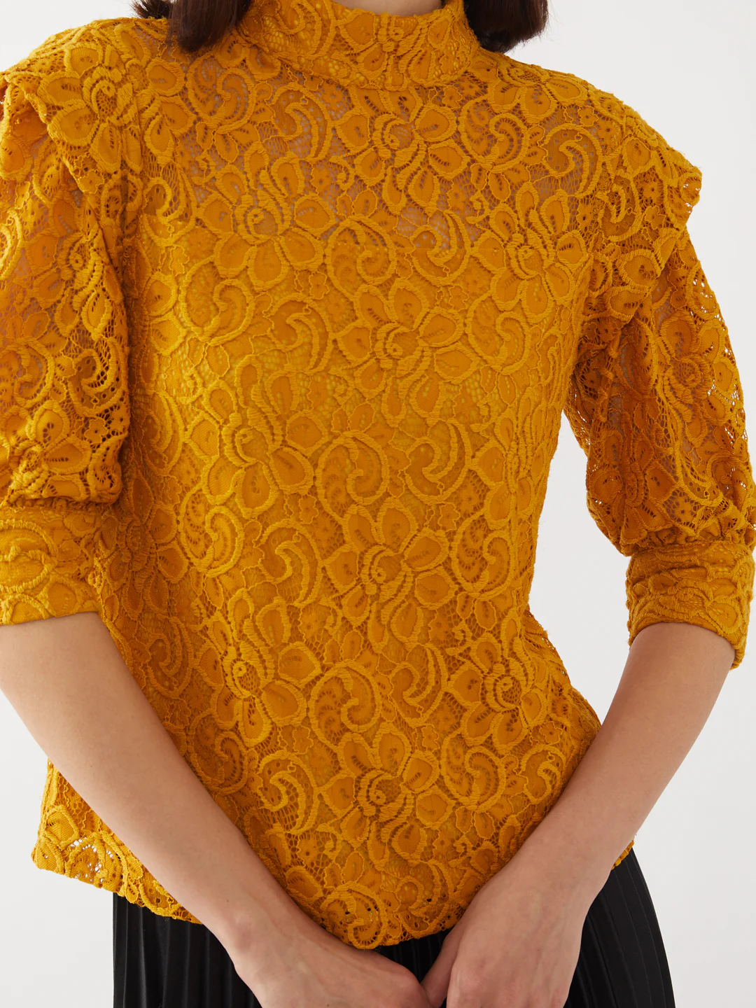 Yellow Lace Top - Image 6