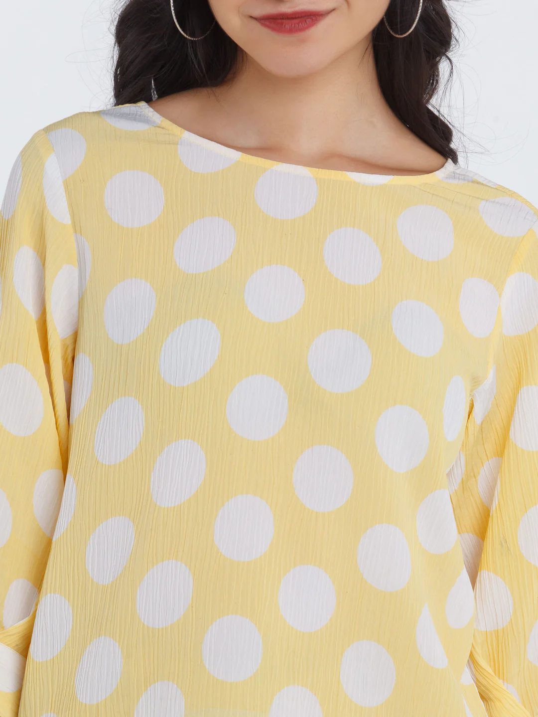 Yellow Polka Top - Image 6