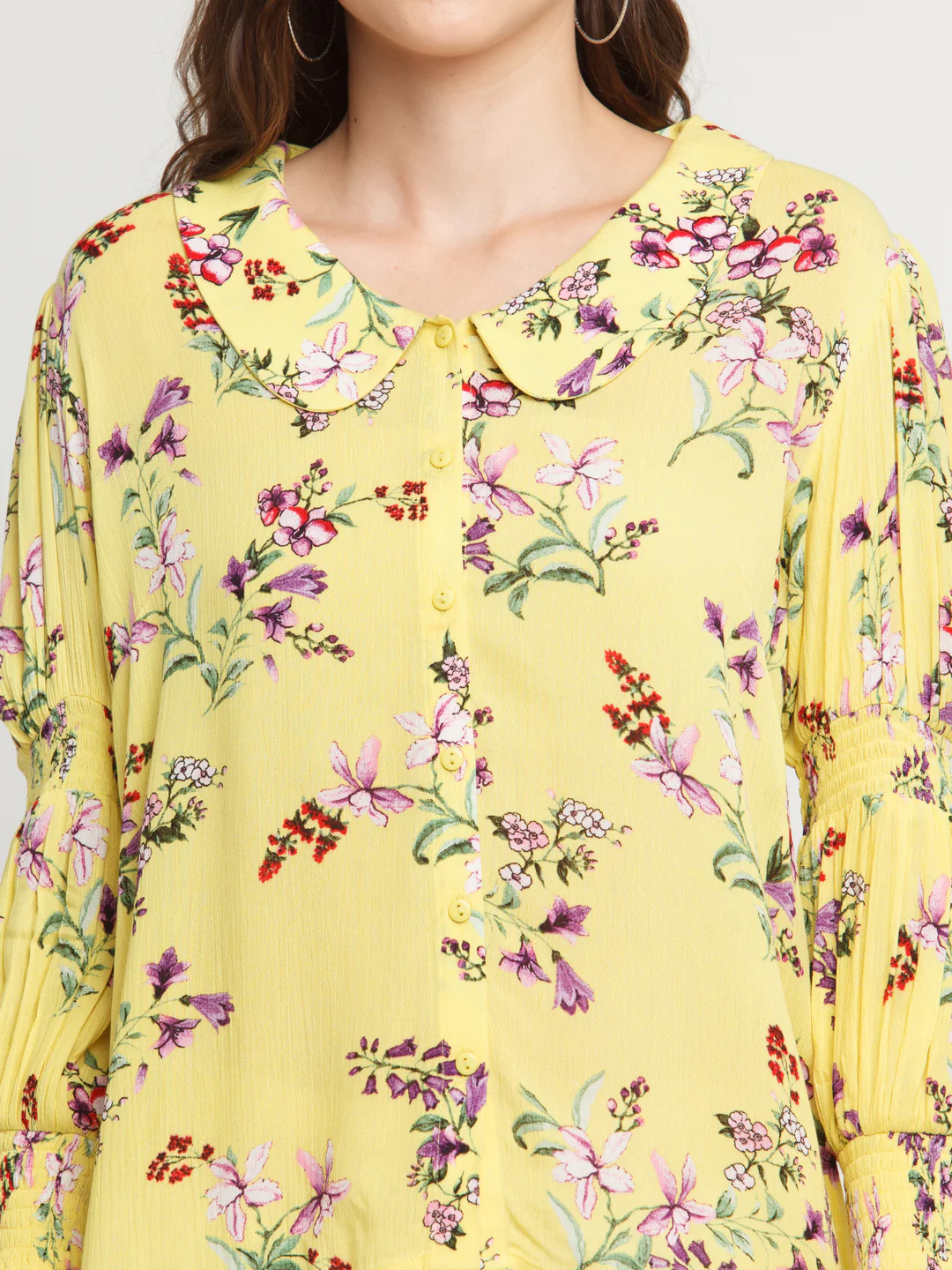 Yellow Printed Shirt - Image 6