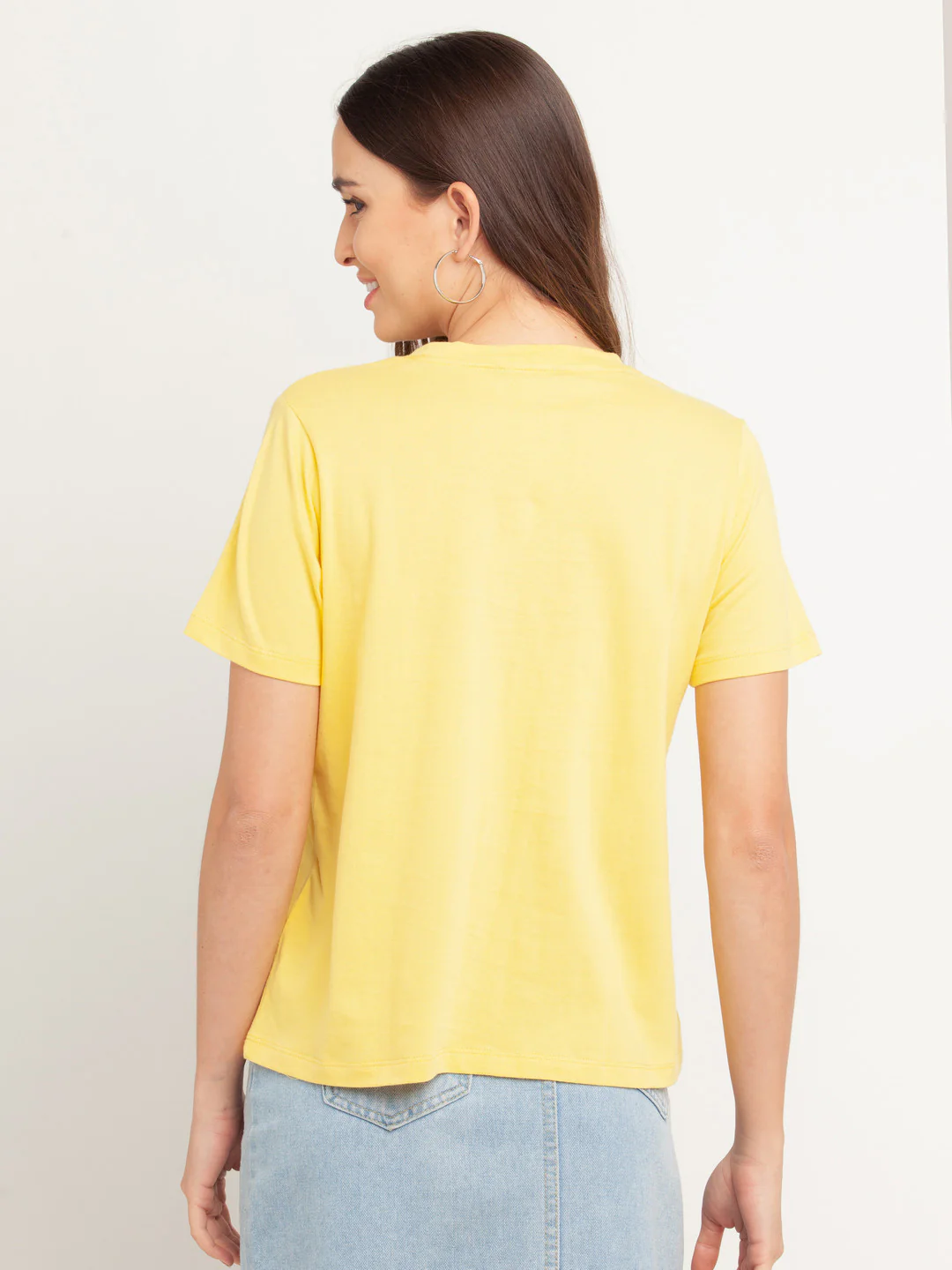 Yellow Printed T-Shirt - Image 4