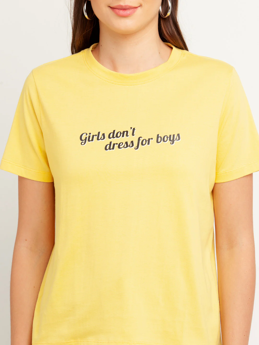 Yellow Printed T-Shirt - Image 6