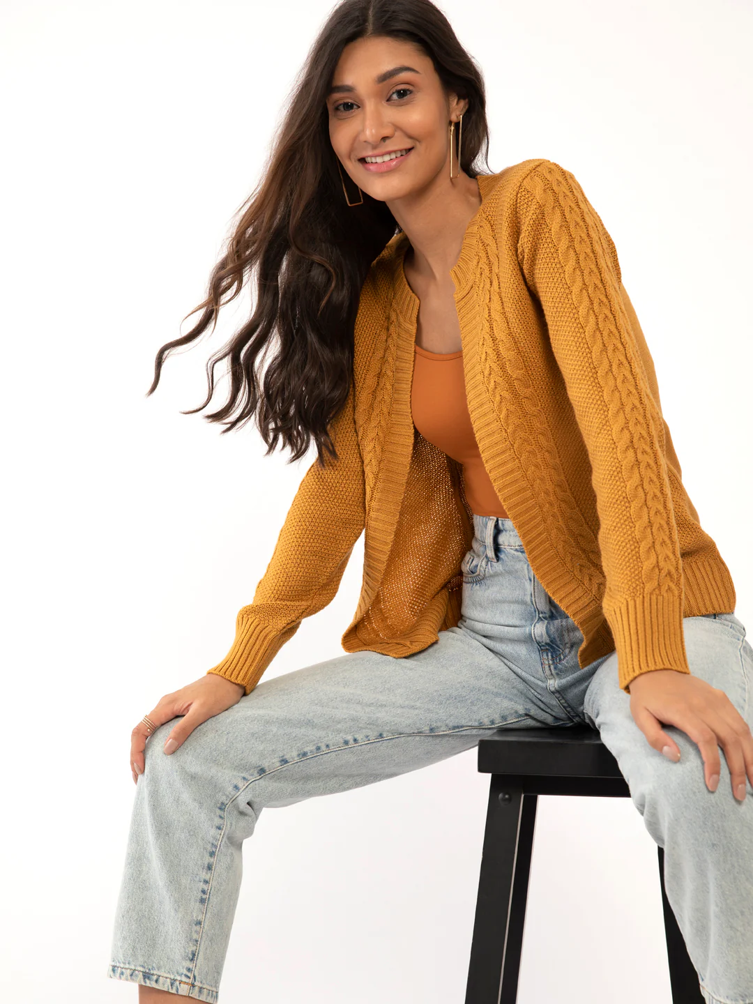 Yellow Solid Shrug