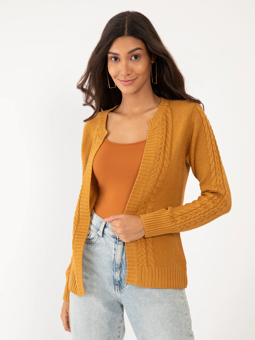 Yellow Solid Shrug - Image 2