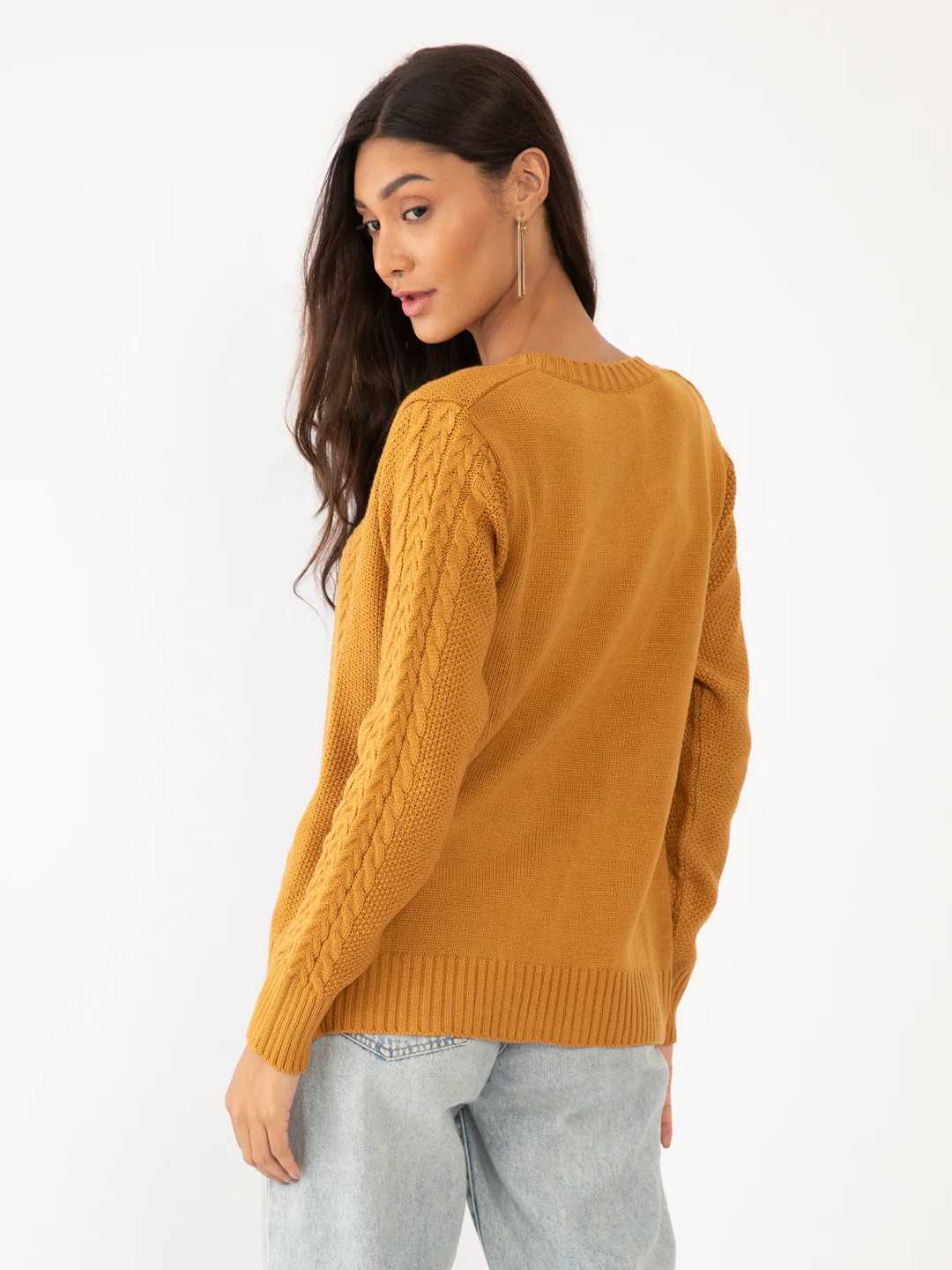 Yellow Solid Shrug - Image 4