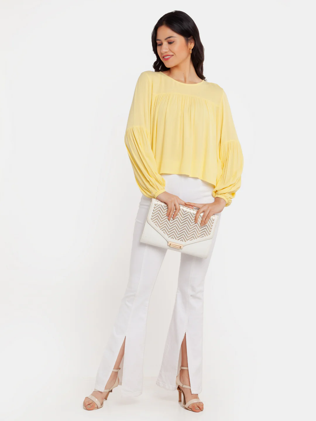 Yellow Solid Top
