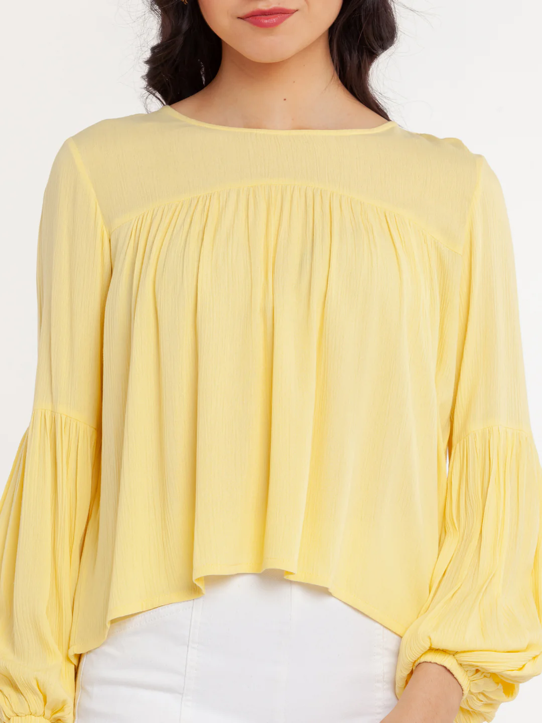 Yellow Solid Top - Image 6
