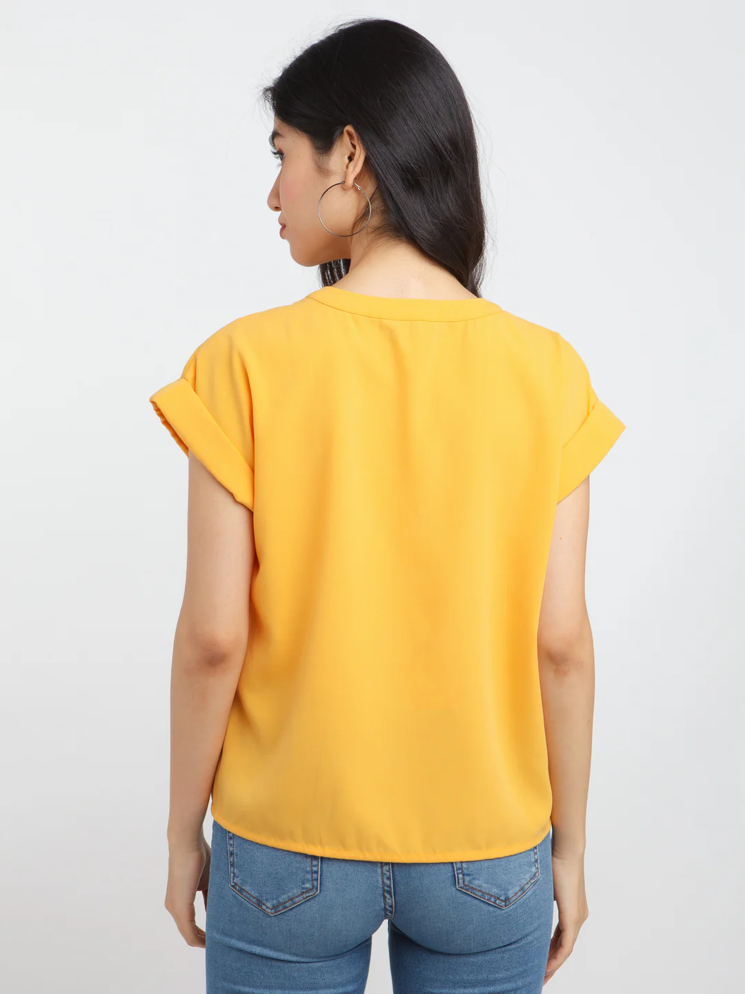 Yellow Solid Top - Image 4
