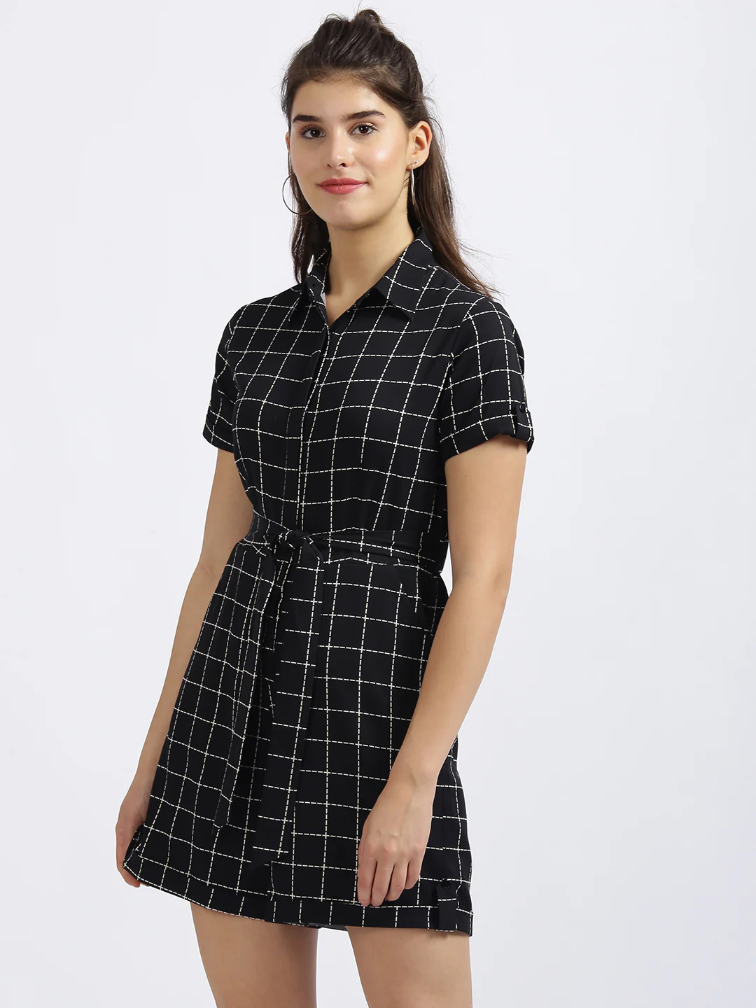 Black Straight Playsuit - Image 2