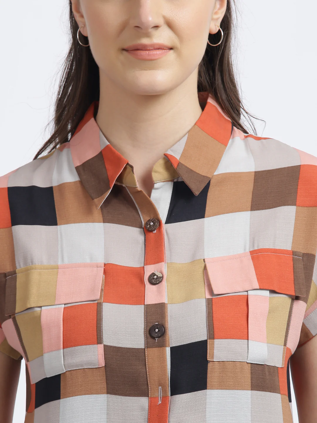 Multi Checked Regular Shirt - Image 6