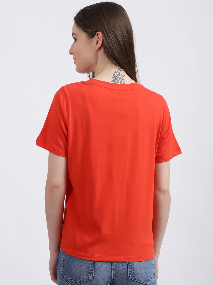 Red Graphic Regular T-Shirt - Image 6