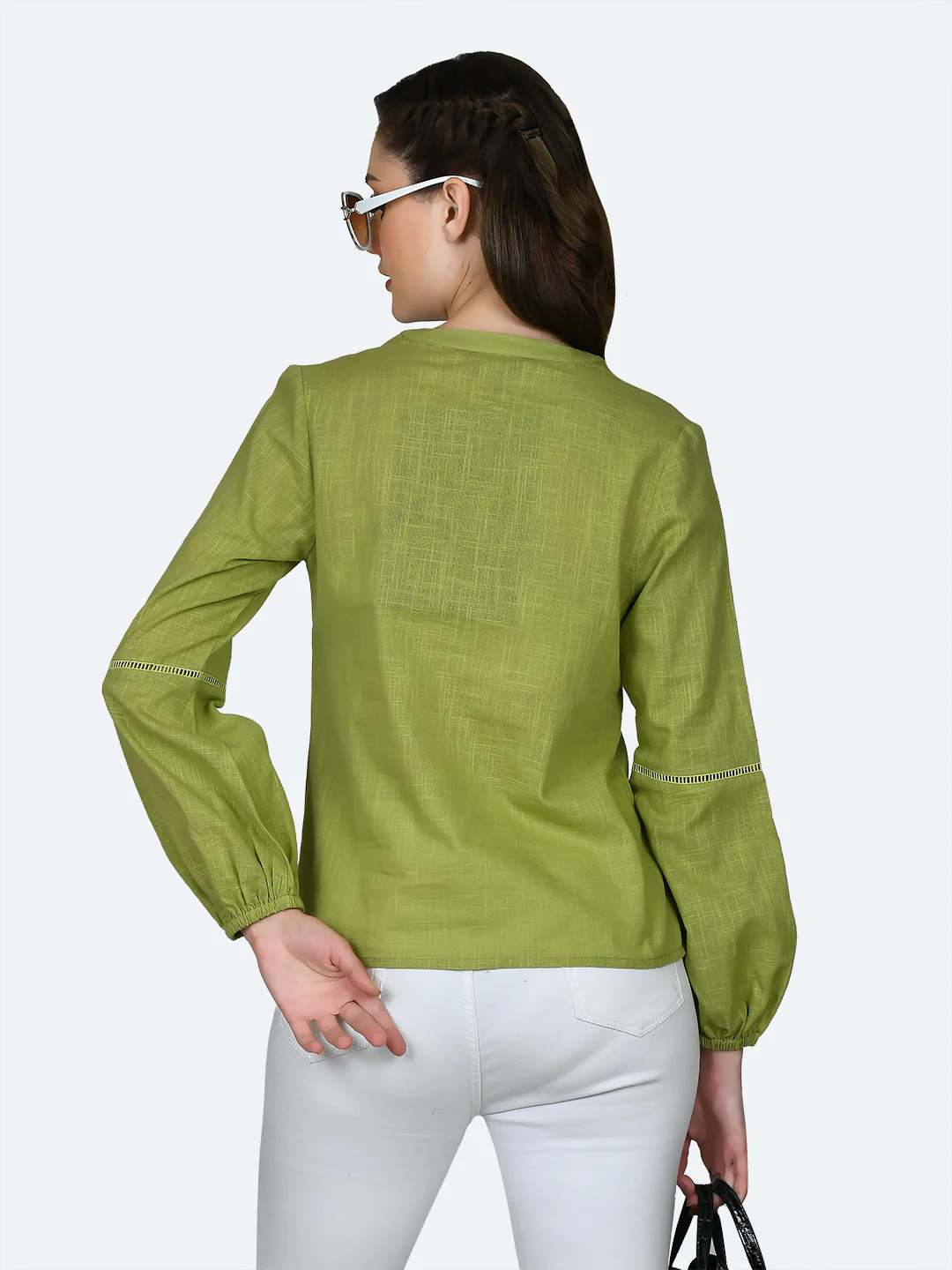 Green Solid Top - Image 4