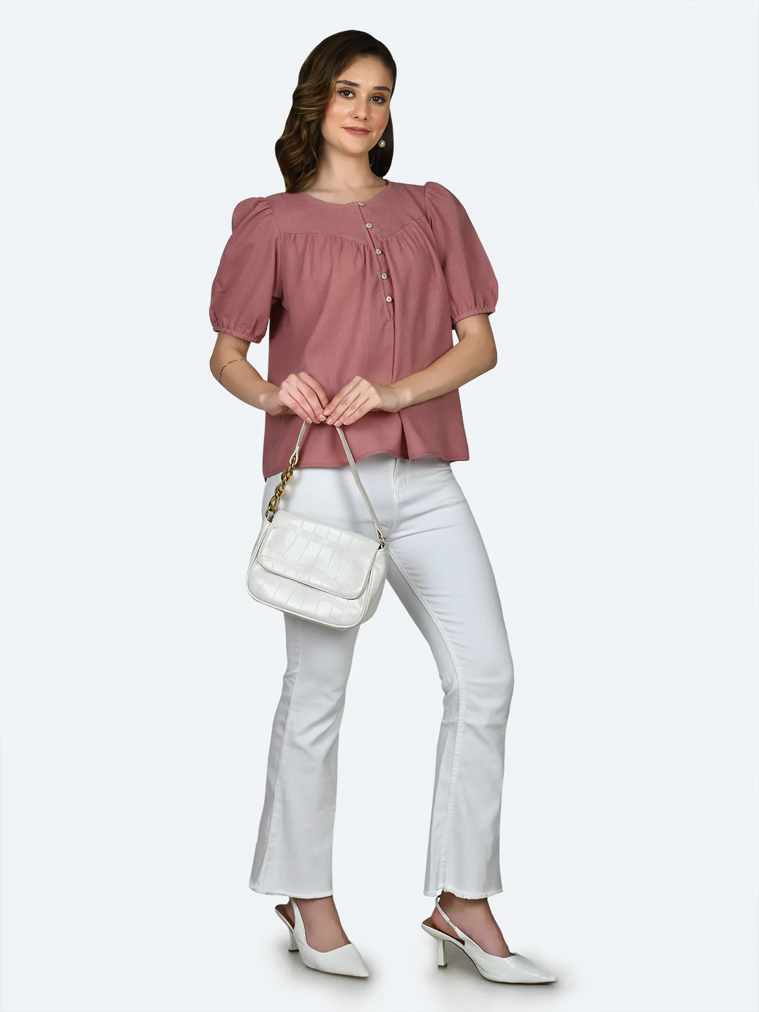 Pink Solid Top - Image 5